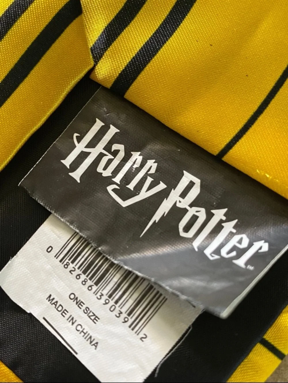 Harry Potter Hufflepuff House Mascot Tie Wizarding Hogwarts
